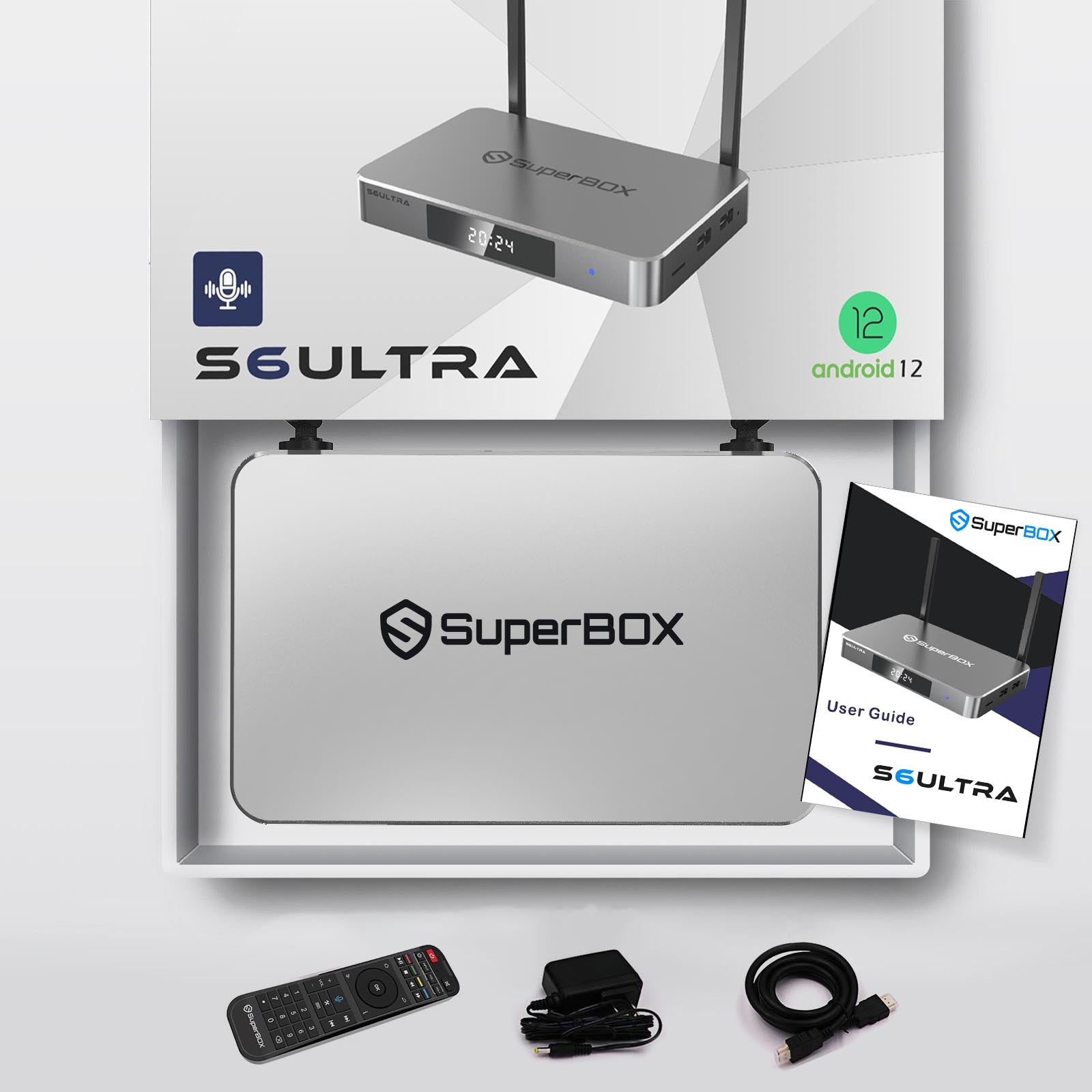SuperBox S6 ULTRA Lag-Free 6K Streaming Device