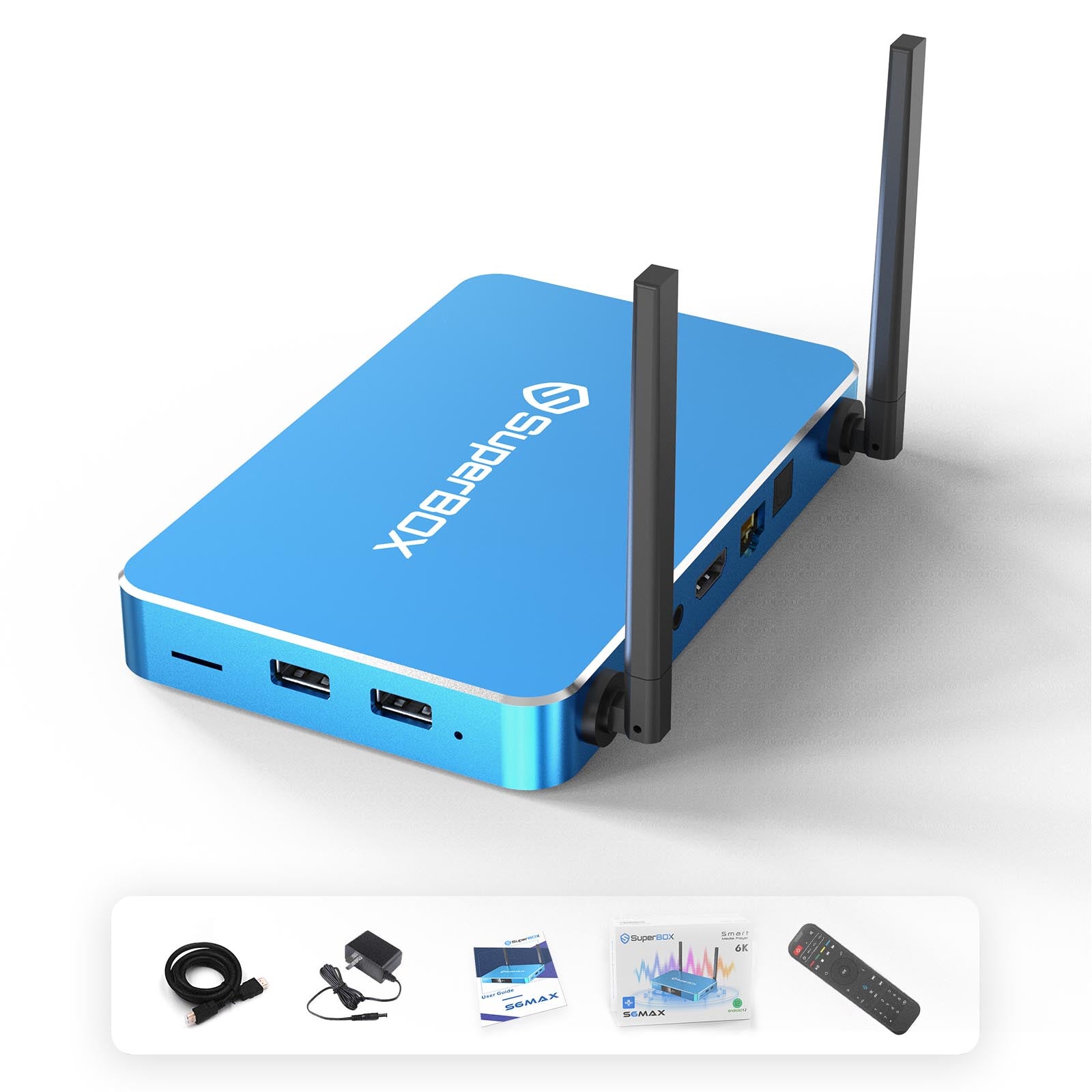 SuperBox S6 Max 6K Smart Streaming Box