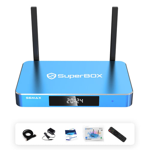 superbox s6 max front view